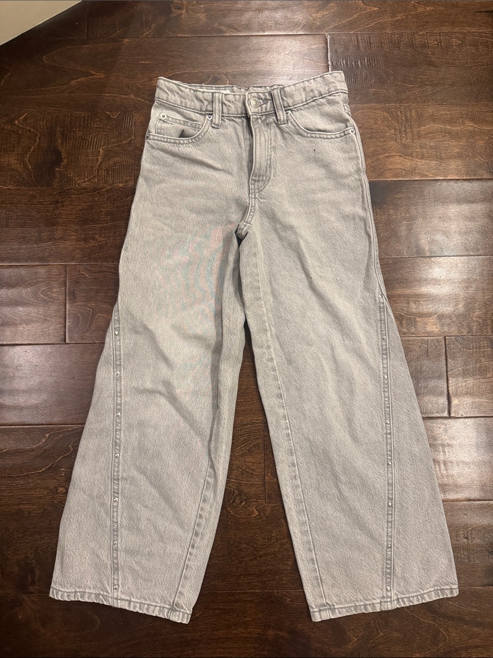 Zara Kids wide leg denim, size 9/10